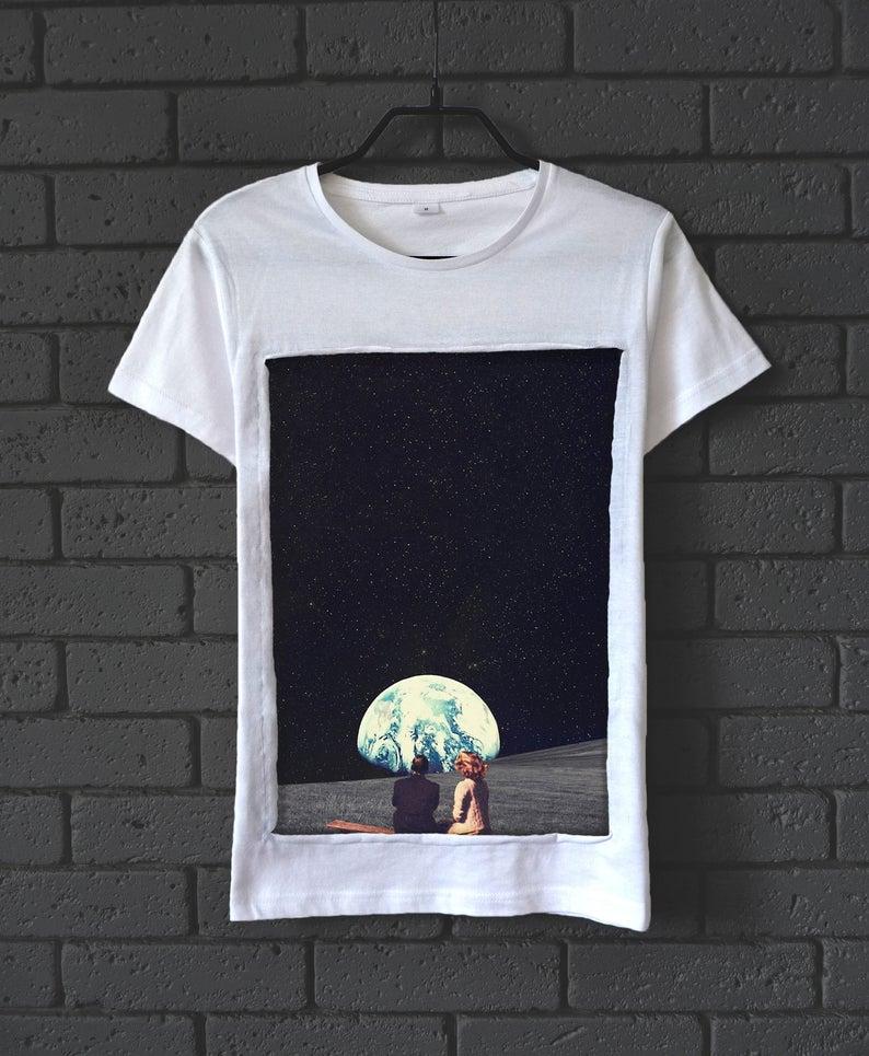 Футболка жіноча з веселим принтом Cosmic, фото 1