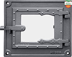 Печові дверцята зі склом Halmat DPK17W (Н1638) (240х275)
