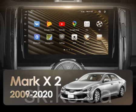 Junsun 4G Android магнітола для Toyota Mark X 2 X130 2009 - 2020