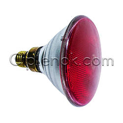 Лампа інфрачервона PAR38 100 Вт червоний. BS
