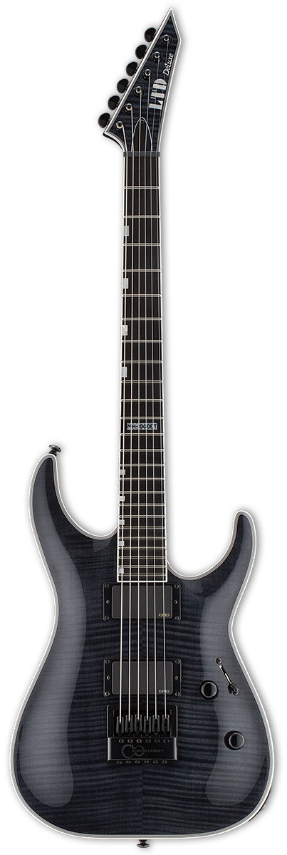 Електрогітара LTD MH-1000 EVERTUNE FM (See Thru Black)