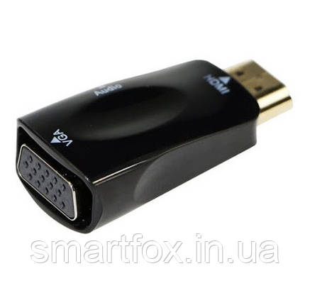 Конвертер з HDMI на VGA+AUDIO jack 3.5, фото 3