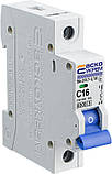 Автоматичний вимикач АСКО-УКЕМ ВА-2017/C 1р 16А АСКО A0010170003, фото 6