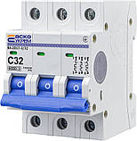 Автоматичний вимикач АСКО-УКЕМ ВА-2017/C 3р 32А АСКО A0010170024, фото 3
