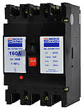 Автоматичний силовий вимикач корпусний УКРЕМ ВА-2004N/250 3р 160А АСКО A0010040068, фото 4