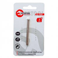 Intertool SD-0341 Коронка трубчатая по стеклу и керамике 3 мм (цена за 1уп/2шт) SD-0341 Intertool SD-0341 Коронка трубчатая по стеклу и керамике 3 мм (цена за 1уп/2шт)