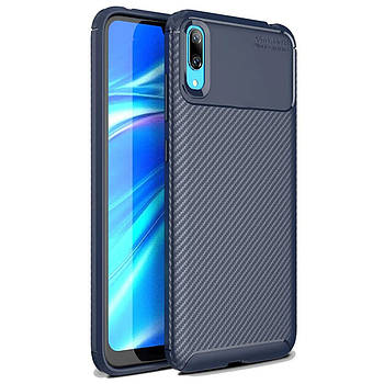 Чохол Carbon Case для Huawei Y7 Pro 2019 Blue