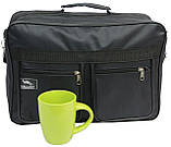 Сумка чоловіча Wallaby Чорний (2631), фото 2