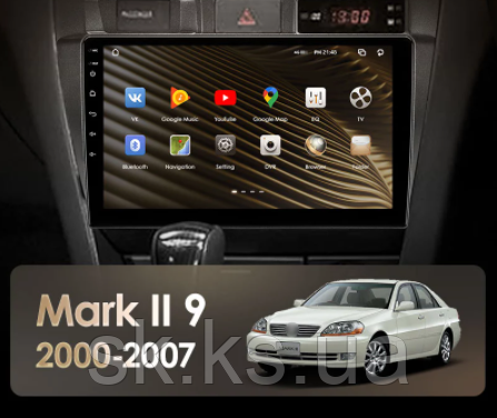 Junsun 4G Android магнітола для Toyota Mark II 9 X100 2000 - 2007