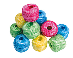 Шпагат поліпропіленовий кольоровий Полубок — 85 г (паковання 12 шт.)