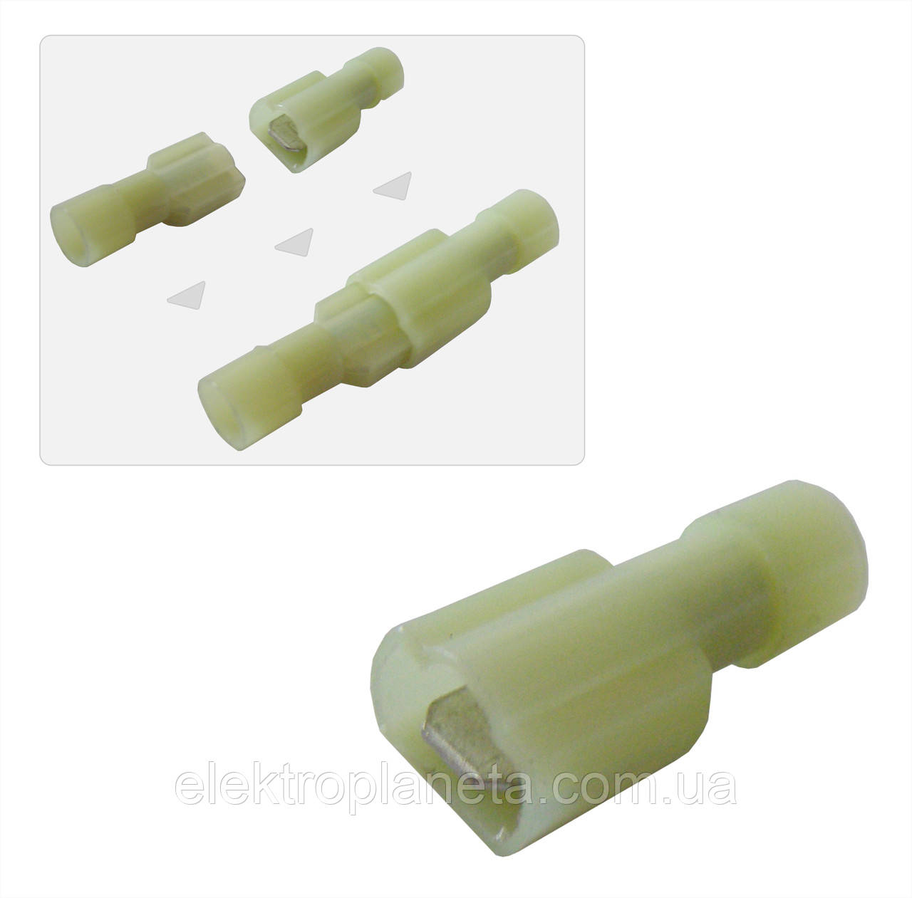 Наконечники конектори повністю ізольовані MDFNY 1,25-250 'тато' A0060150009, фото 1