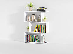Стелаж полиця для книг Lova Білий Ш 700 / В 974 / Г 238