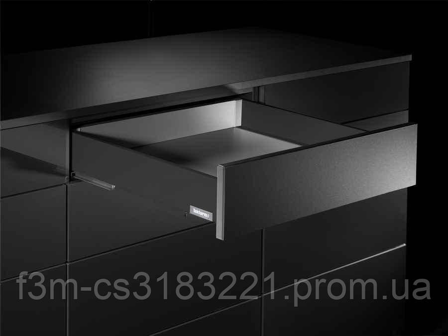 Постачальник: Місто: Київ TitusTekform Slimline Drawer DW 70: H = 80 мм L = 500 мм антрацит тонкостінний з доводчиком Soft Closing