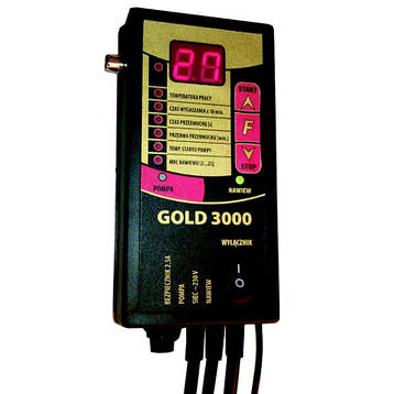 Вентилятор і автоматика для твердопаливних котлів Gold 3000+RMS-120 DS, фото 1