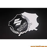 Авто значок Suzuki Motors наклейка на машину авто наклейки значки марки машин на кузов бампер скло двері капот крила багажник, фото 2