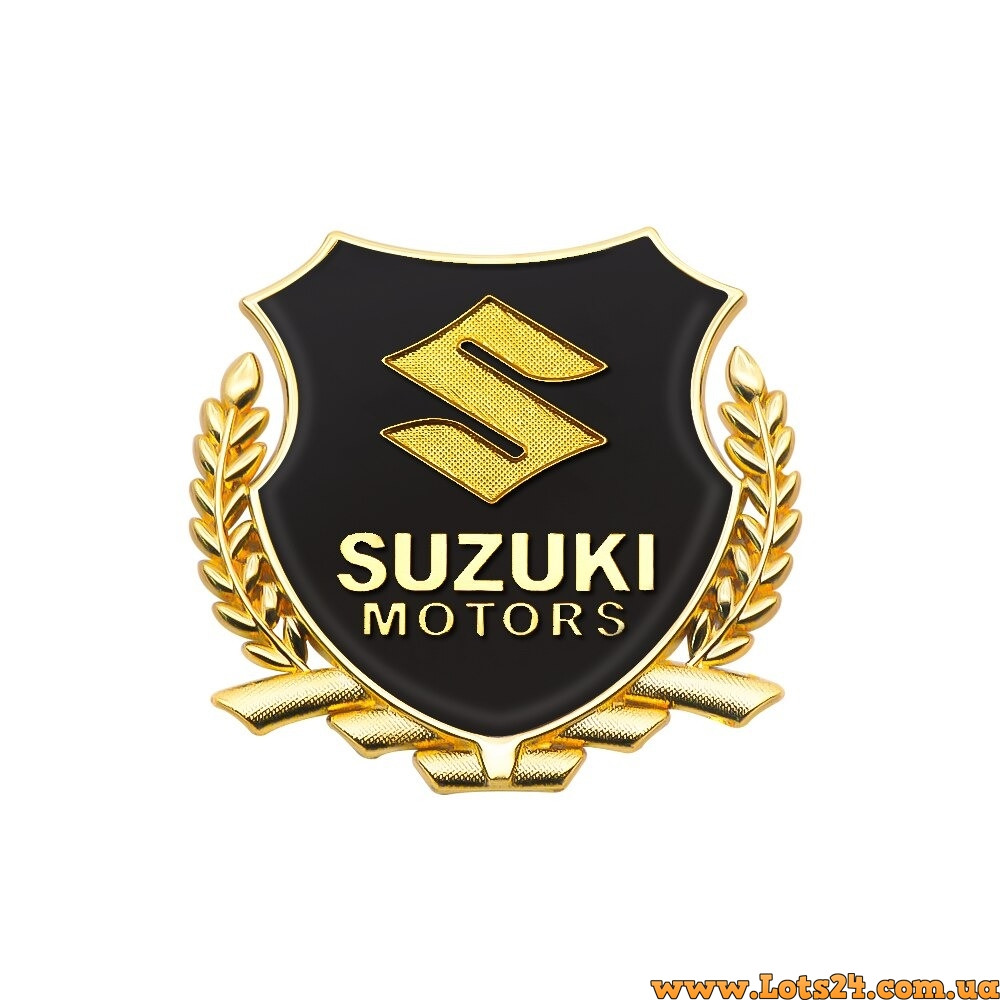 Авто значок Suzuki Motors наклейка на машину авто наклейки значки марки машин на кузов бампер скло двері капот крила багажник