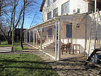 Мягкие окна-прозрачные шторы ПВХ для садовых павильонов, беседок, террас
