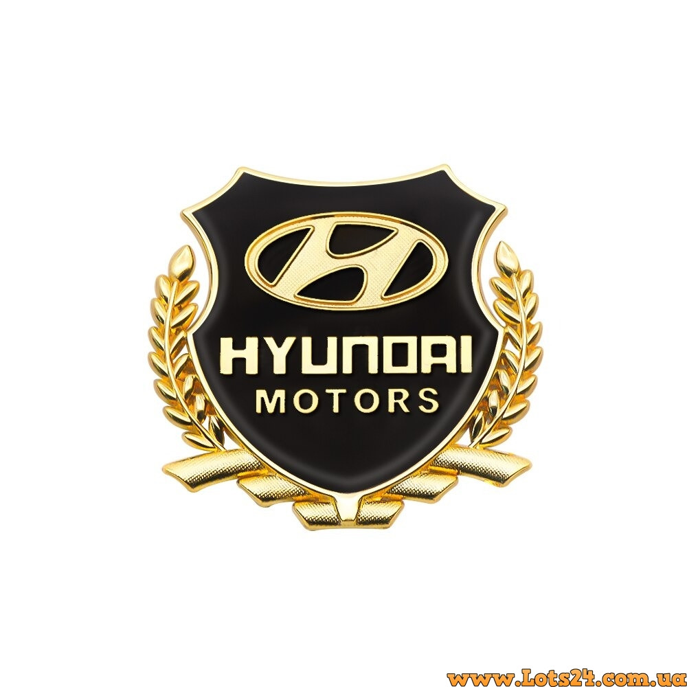 Авто значок Hyundai Motors наклейка на машину авто наклейки значки марки машин на кузов бампер скло двері капот крила багажник