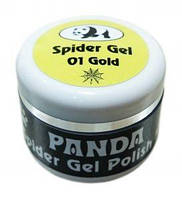 Паутинка золотая PANDA Spider 01 Gold, 5 г