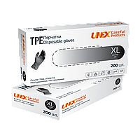 Рукавиці ТРЕ Black UNEX розмір XL 200 шт/уп Xl