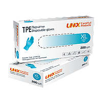 Рукавички ТРЕ Blue UNEX розмір XL 200 шт./уп L