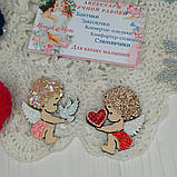 Амурчики. Ніжні заколочки, ангелочок, фото 3