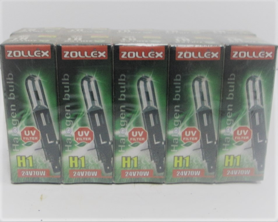 Zollex Лампа авто галоген Н1 24V70W