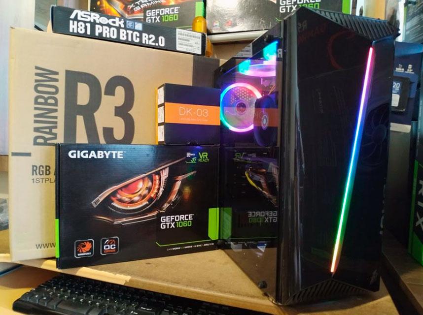 Ігровий комп'ютер Intel Core i5 4590 3.7GHZ, GTX 1060, 16GB, SSD240, 500GB, фото 1