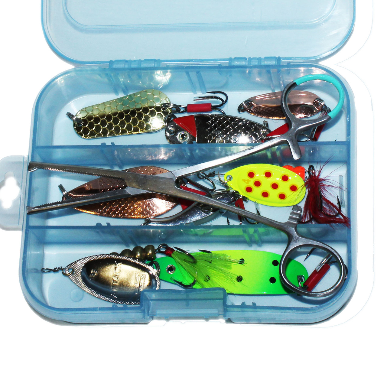 Набір блешень для лову хижака + коробка, фото 1