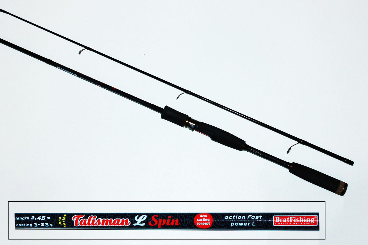 Спінінг BratFishing Talisman L Spin 2.65 м. (тест 3-23 г.), фото 1