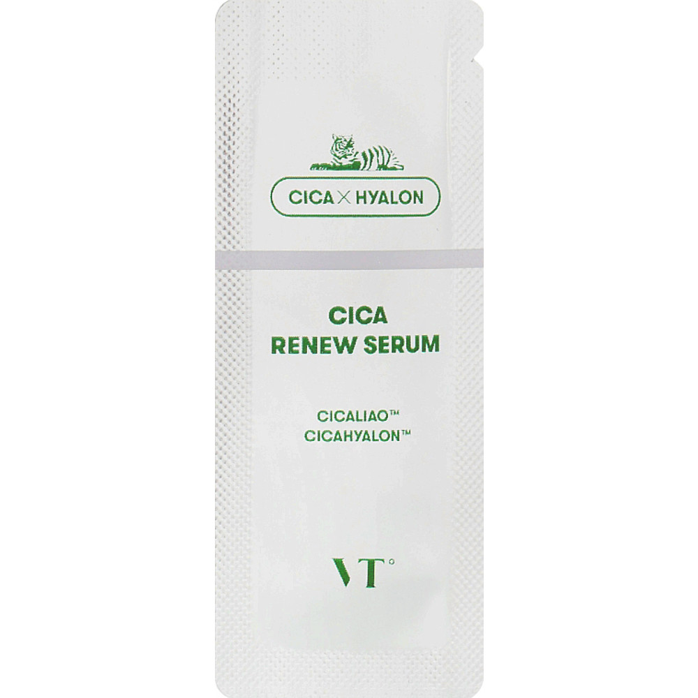 Успокаивающая сыворотка для лица VT Cosmetics Cica Renew Serum 1,5 мл ...