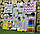 Розвиваючий великий бізіборд для дівчинки, Монтессорі Іграшка на Годік, Бізікуб, фото 4