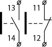 XAL-B211Н29 Пост кнопочный двухместный "Старт - Стоп" A0140020005 - фото 7 - id-p169273699