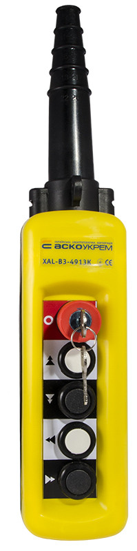 Пост кнопковий тельферний пост XAL-B3-4913К. З ключем A0140050018 A0140050018, фото 1