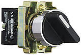 XB2-BD41 поворотна Кнопка 2-про позиційна з самоповерненням. Станд. ручка A0140010076, фото 5