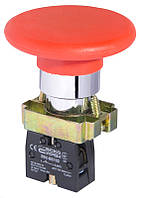 XB2-BR42 Кнопка "грибок" (d 60 мм) "Стоп" червона A0140010015