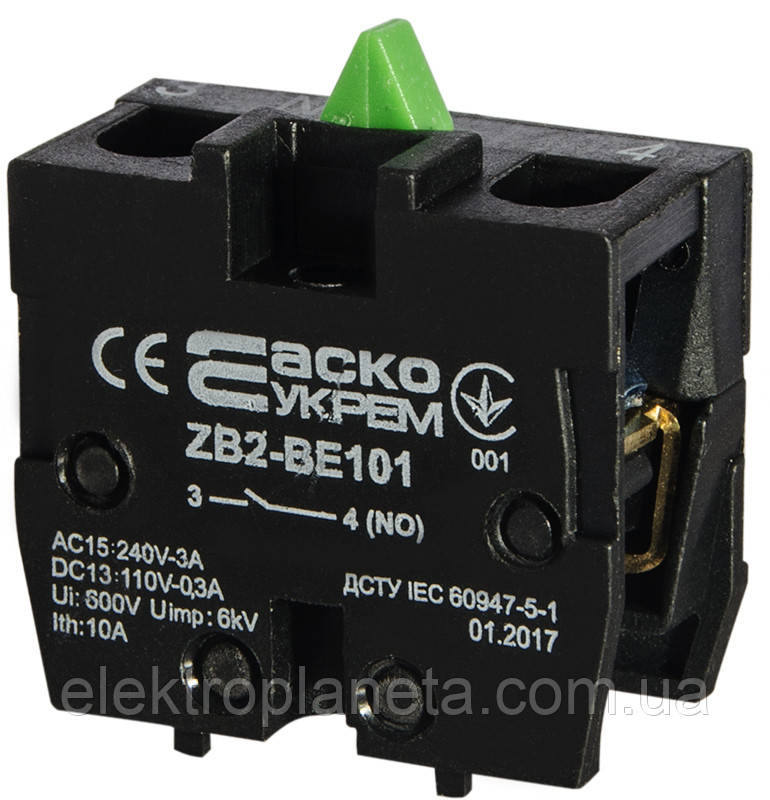 ZB2-BE101 N/O Контакт для постів A0140010027