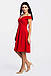 Коктейльне жіноче платя Nadin, червоний, фото 5