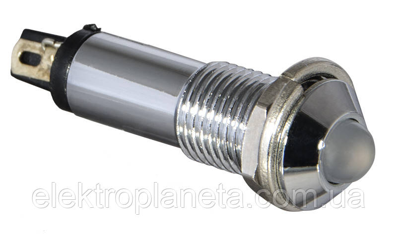 Сигнальна арматура лампа індикатор напруги AD22B-8 біла 220V AC A0140030092 A0140030092, фото 1