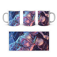 Кружка GeekLand Demon Slayer Клинок, що розсікає демонів Незуко Лежить на спині SL 02.443