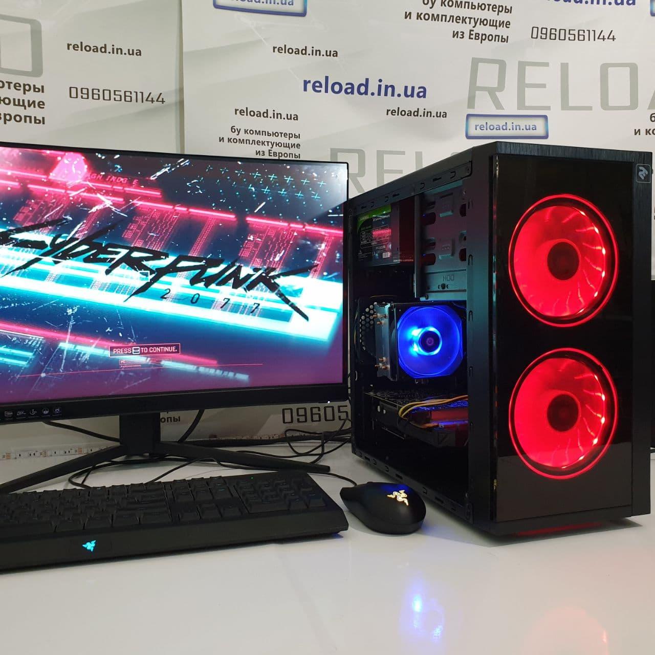 Игровой системный блок core i3 10100f+gtx 1060 3гб+ddr4 8gb, цена 17000 ...