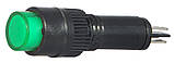 Сигнальна арматура лампа індикатор AD22E - 8DS зелена АС 220V A0140030169, фото 4