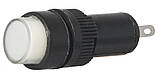 Сигнальна арматура лампа індикатор AD22E-10DS біла 24V AC/DC A0140030176, фото 4