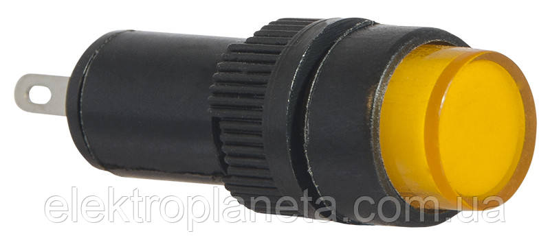Сигнальна арматура лампа індикатор напруги AD22E-10DS жовта 24V АC/DC  A0140030178 A0140030178, фото 1