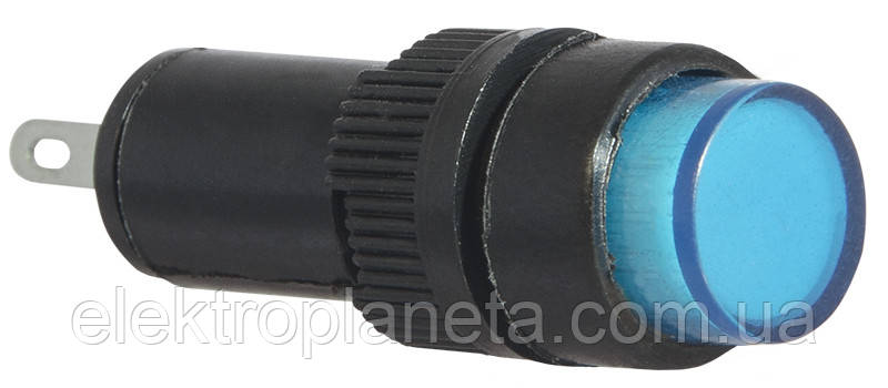 Сигнальна арматура лампа індикатор AD22E-10DS синя 24V AC/DC A0140030184, фото 1