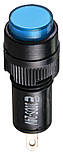 Сигнальна арматура лампа індикатор AD22E-10DS синя 24V AC/DC A0140030184, фото 2