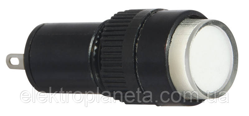 Сигнальна арматура лампа індикатор напруги AD22E-12DS біла 220V АC A0140030194 A0140030194, фото 1