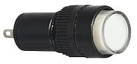 Сигнальна арматура лампа індикатор AD22E-12DS біла АС 220V A0140030194