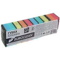 /Губки кухонні 10шт 80х50мм BuroClean