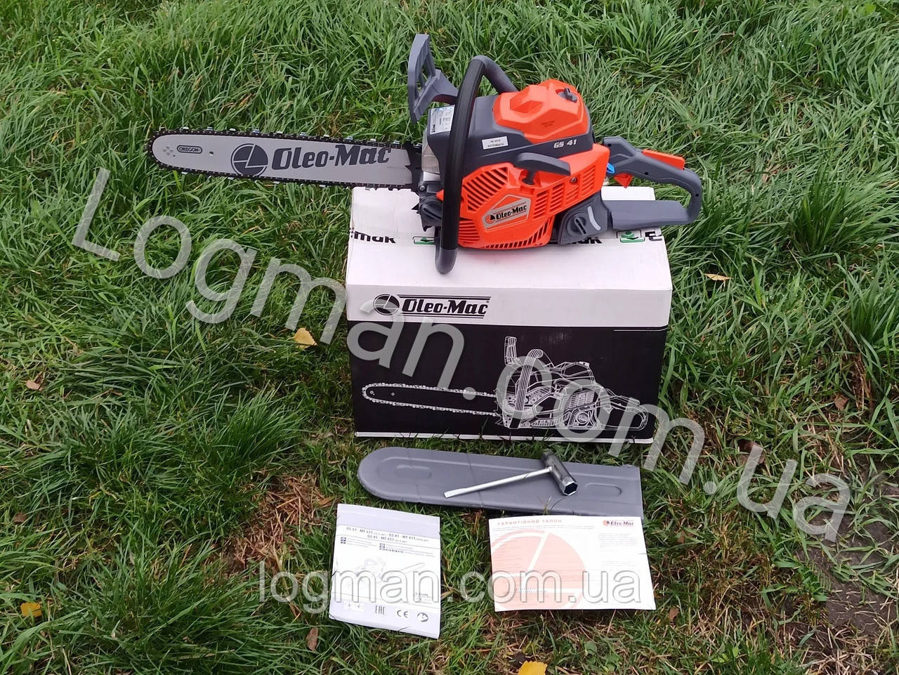 Бензопила Oleo-Mac GS 411 (Італія) - фото 1 - id-p807244879